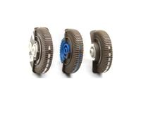 APTKCMCNVG para Benz Clase E W211 2003-2008 E230 2118300054 Perilla Rodillo Base Ventilación Aire Acondicionado Delantero Izquierdo Derecho AC Rejilla Aire Acondicionado(Darkbrown-Central B)