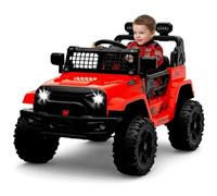 Aptliton Coche Eléctrico Niños 12V BDM-0922-G2 Doble Motor 35W Batería Longwei 4.5Ah Cargador Izquierdo 500mA Mando a Distancia 2.4G LED Bluetooth Niños 1-8 Años