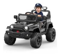 Aptliton Coche Eléctrico Niños 12V BDM-0922-G2 Doble Motor 35W Batería Longwei 4.5Ah Cargador Izquierdo 500mA Mando a Distancia 2.4G LED Bluetooth Niños 1-8 Años