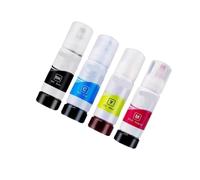 Apto for Epson 112 for EcoTank L6550 L15150 Transparente | Apto for EcoTank L6570 L6580 L11160 L15160 M15140 recarga de impresora impresión transparente