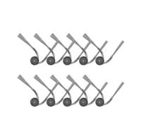 Apto for Q7 M5 / Q7 M5+ / Q7 L5 / Q7 L5+ / Q7 TF / Q7 TF+ / Q7B / Q7T+ Plus Piezas Filtro de cepillo principal Paño de mopa Bolsa for el polvo(10 Side Brush)