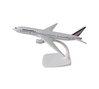 Apto para Aerolíneas Boeing 777 Modelo Avión Fundido Presión Aleación Decoración Coleccionable para El Hogar con Ruedas(16cm)