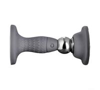 Apto para cualquier puerta, práctico soporte magnético para puerta para uso doméstico u oficina (negro)