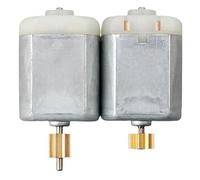 Apto para Fiat Scudo 2007-2016, Micro Cepillo de Carbono, Motor, actuador de Cerradura de Puerta Lateral de Coche, pestillo automático Motor de Cierre de Puerta Lateral Motor de Bloqueo(1A 1B 2pcs)