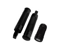 Apto para Harley Sportster XL Dyna Softail gordo Reposapies Moto | Reposapiés para motocicleta, reposapiés, palanca de cambios, Kit de clavos Juego Pedales