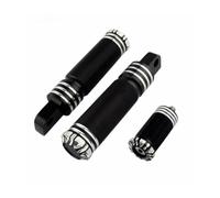 Apto para Harley Sportster XL Dyna Softail gordo Reposapies Moto | Reposapiés para motocicleta, reposapiés, palanca de cambios, Kit de clavos Juego Pedales