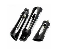 Apto para Harley Sportster XL Dyna Softail gordo Reposapies Moto | Reposapiés para motocicleta, reposapiés, palanca de cambios, Kit de clavos Juego Pedales