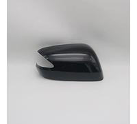 Apto para hon-da Fit Jazz 2008-2013, cubierta de espejo retrovisor para puerta de coche, carcasa de espejo lateral con versión de luz de espejo, negro derecho
