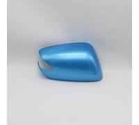 Apto para Honda Fit Jazz 2008 2009 2010 2011 2012 2013 Cubierta de espejo retrovisor de puerta de coche Carcasa de espejo lateral con versión de luz de espejo-blue_right_side