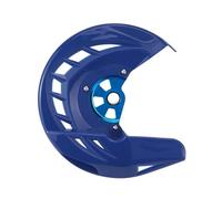 Apto para Husqvarna TE 300 2016-2025 250 FE 250 350 450 501 TX 300 FC 450 protector de disco de freno delantero Protector de Disco de(Blue)