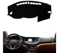 Apto para Hyundai Tucson 2016-2018 LHD, Cubierta para Tablero de automóvil, Cubierta para Tablero multifunción, Cubierta para Tablero antiarañazos, fácil de Usar