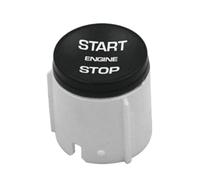 Apto para Jaguar XJ XJL, interruptor de encendido del motor, botón de arranque/parada, cubierta de repuesto para coche, botón de parada de repuesto Botón de arranque del motor Cerradura de encendido