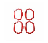 Apto Para Jeep Para Renegade 2016-2024 Anillo De Cubierta De Decoración De Altavoz De Puerta Interior De Coche Equipamiento interior