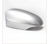 Apto para to-yota Yaris 2012 2013 2014 2015 2016 2017 2018 2019 cubierta de espejo retrovisor exterior ala puerta espejo lateral carcasa tapa, plata izquierda