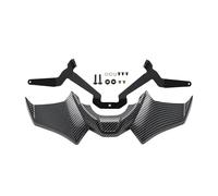 Apto para Yamaha MT07 SP 202-2024 lipSpoiler Delantero Frontal | Sport Downforce Naked Spoilers delanteros Deflector de ala aerodinámico Aleta De motocicleta Parachoques Delantero Labio