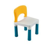 AptoFun Silla Infantil de plástico, cargable hasta 100 kg, 27 D x 29 A x 43 H cm para Interior y Exterior, Duradera y Ligera