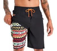 APTRO Bañador Hombre Corto Ropa Hombre Secado Rápido Natacion Surferos con Forrado Hawaianos Vacaciones Tallas Grandes Bohemia MK283 M