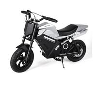 APTUM ADV250 Moto Eléctrica Niños 8-10 Años | Motocicleta eléctrica con Motor 250/350W, 3 Velocidades 8/13/16 kmh, Autonomía 15 km, Neumáticos 12,5”, Sonidos Reales y Efecto Niebla