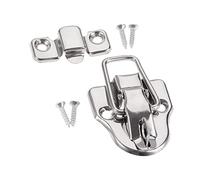 ApuaVireo&Co Cerradura de botón, cerradura de botón, paleta de remolque, cerradura de puerta de caravana, conectores de bisagras a tope, 1 pieza de aleación de Zinc Vintage