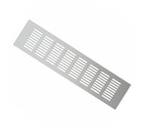 ApuaVireo&Co Cubierta para Rejilla de ventilación, Rejilla de ventilación de aleación de Aluminio Plateada en Varios tamaños(200x250 mm)