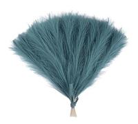 ApuaVireo&Co Ramo de Hierba de la Pampa Artificial Grande, 15/30 Piezas, Planta Falsa, Flores secas simuladas, caña, decoración for Bodas, Fiestas, hogar, Dormitorio, jarrón(F08,15pcs)