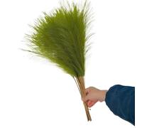 ApuaVireo&Co Ramo de Hierba de Pampas Artificial Grande, 5/10/20 Piezas, for decoración de Bodas, Fiestas, hogar, Plantas simuladas, Bricolaje, Flores Falsas, decoración de caña(7,5PCS)
