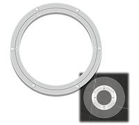 ApuaVireo&Co Rodamiento de placa giratoria de aleación de aluminio, placa giratoria Lazy Susan con varios tamaños plateados(600 Mm)