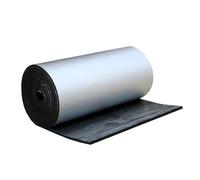 ApuaVireo&Co Rollo de Aislamiento térmico de Pared Autoadhesivo de algodón insonorizado de 5 mm de Espesor con núcleo de Espuma y reflectores de radiador aislantes.(1mx3m)