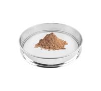 ApuaVireo&Co Tamiz Fino, tamiz de Acero Inoxidable, tamiz de Prueba, tamiz de jardín, tamiz metálico Diámetro: 25 cm(Mesh 0.18mm)