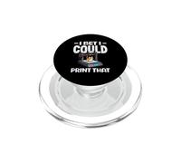 Apuesto a Que podría Imprimir Ese Divertido Amante de los Gatos con impresión 3D PopSockets PopGrip para MagSafe