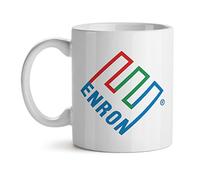 Apular Enron Corporation Funny Parody - Taza de café y té, 325 ml