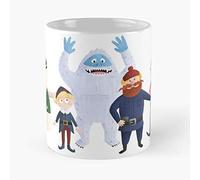 Apular Rudolph Yukon Cornelius Hermey - Taza de café de cerámica novedosa de 325 ml y 325 ml