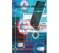 Apuntes de clase y claves de seguridad: Cuaderno de composición de rayas anchas . Lindo diseño para niños y niñas. Para cuadernos escolares, recuerdos de fiesta