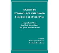 Apuntes de economía del matrimonio y derecho de sucesiones (SIN COLECCION)