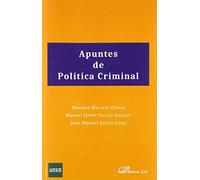 Apuntes de Política Criminal (SIN COLECCION)