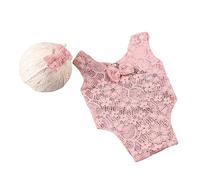 Apuntos Fotografía Para Niñas Para Bebés 0-1m Disfraz Infantil Encaje Encaje Encaje Ducha Ducha Accesorios Fotos Traje Recién Nacido