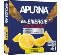 Apurna gel Energético Limón Cafeína 5 X35 g