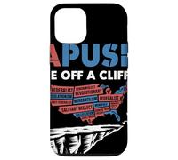 Apush Me Off A Cliff Chiste Ap US History Estudiante Carcasa para iPhone 12/12 Pro