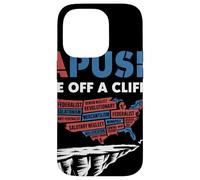 Apush Me Off A Cliff Chiste Ap US History Estudiante Carcasa para iPhone 14 Pro