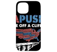 Apush Me Off A Cliff Chiste Ap US History Estudiante Carcasa para iPhone 15