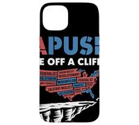 Apush Me Off A Cliff Chiste Ap US History Estudiante Carcasa para iPhone 15 Plus