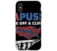 Apush Me Off A Cliff Chiste Ap US History Estudiante Carcasa para iPhone X/XS