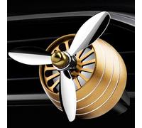 AputoXz Ambientador para coche, difusor de perfume de aceite esencial con clip de ventilación de hélice, difusor de perfume para coche, difusor de perfume de coche, forma de hélice de la fuerza aérea