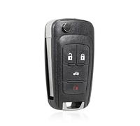 Aputoxz Llavero remoto de repuesto de 4 botones para Chevy Equinox Malibu Camaro Cruze Equinox 2010-2016 para Buick Lacrosse Regal Verano Verano OHT01060512