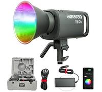 Aputure Amaran 150c 150W RGBWW Luz LED de Fuente puntual con Montaje Bowens a Todo Color Gris