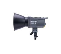 Aputure Amaran 200d COB llevó la luz de video CRI/TLCI 95+ luz diurna 200W, admite el control de la aplicación Sidus Link, fuente de alimentación AC/DC, 8 efectos de iluminación incorporados