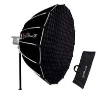 Aputure Light Dome SE 35.5 Pulgadas Softbox Bowens Mount con Rejilla de Panal para Aputure Light Storm LS 600d Pro, 300d II, 300x, 120d II o Amaran 100 y 200 Luces de la Serie COB