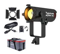 Aputure LS 60x LED de luz de Video, 60 W Bicolor (2700~6500 K) CRI/TLCI: 95, Soporte de Control de Aplicaciones, luz Ajustable de Montaje Bowens para fotografía, Tiro al Aire Libre