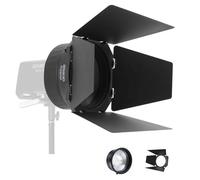 Aputure Modificador de luz Fresnel Amaran con Haz Ajustable para Puertas de Granero de 4 Hojas para Amaran Ray 360c y 660c Halo 600x 300x y luz LED con Montaje Big Bowens