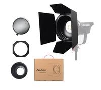 Aputure-Scheunentore mit 30°-Wabengitter, entworfen für Aputure Bowens Mount-Punktquellenlichter, kompatibel mit Aputure-Reflektoren und Fresnel 2X